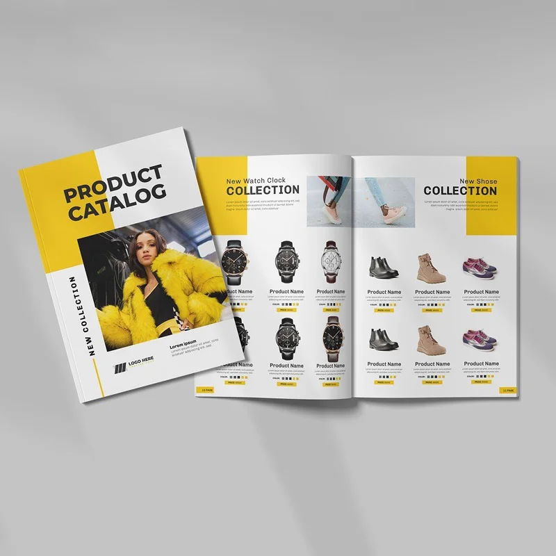 Catalog Printing hover view