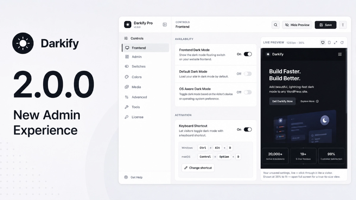 darkify 2.0.0