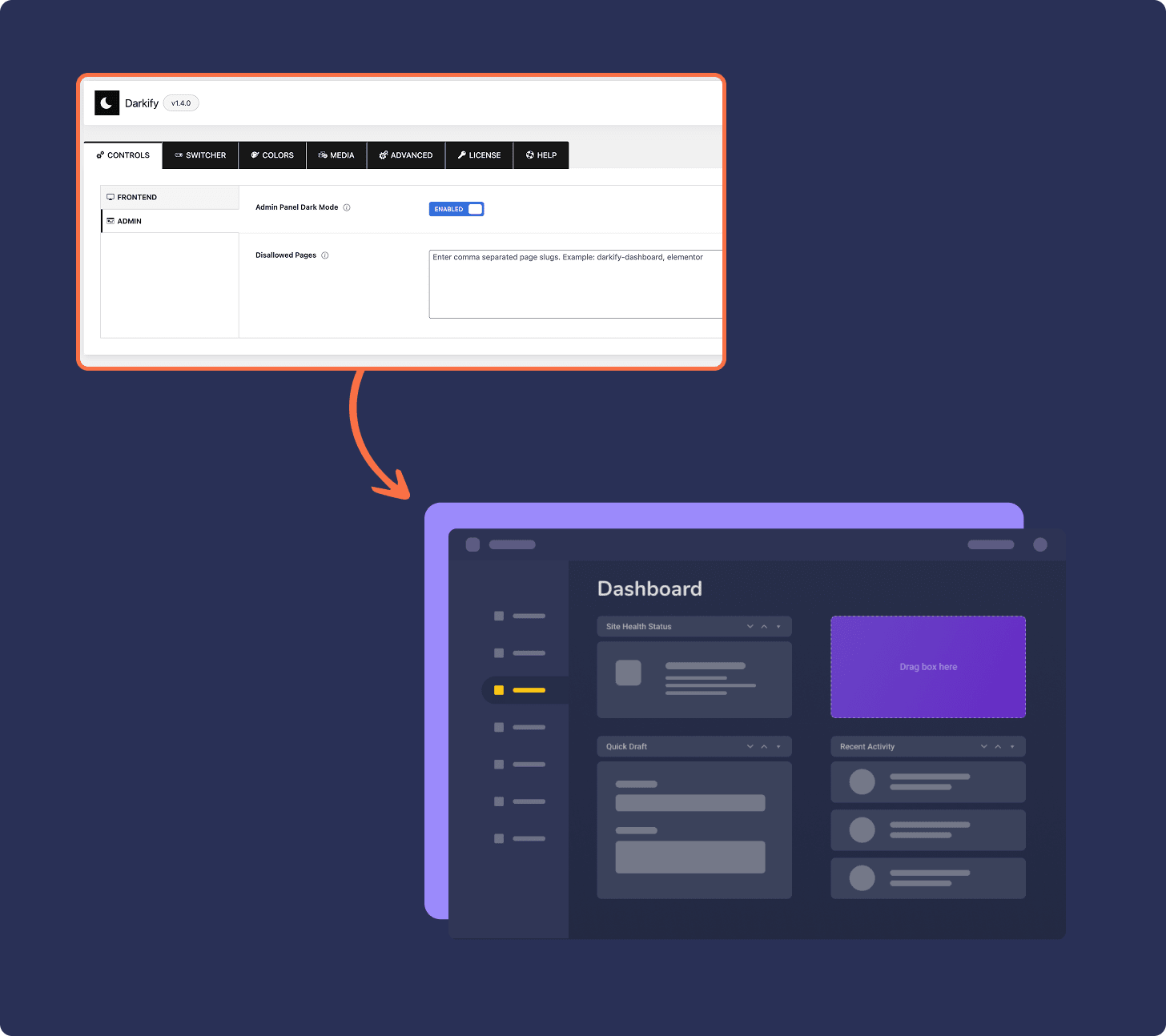 Upgrade your admin workflow with dark mode for WordPress - Darkify Plugin