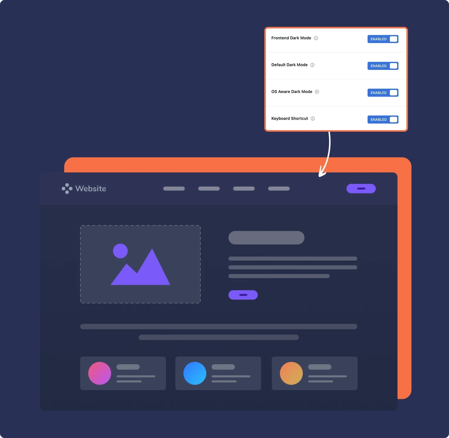 Take control with essential dark mode features for WordPress - Darkify Plugin