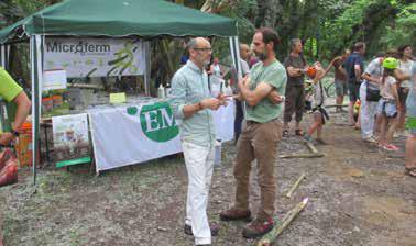 Inauguration de ' Le Géant silencieux ' à Gentbrugge par la Fondation Wereldboom Img32 1