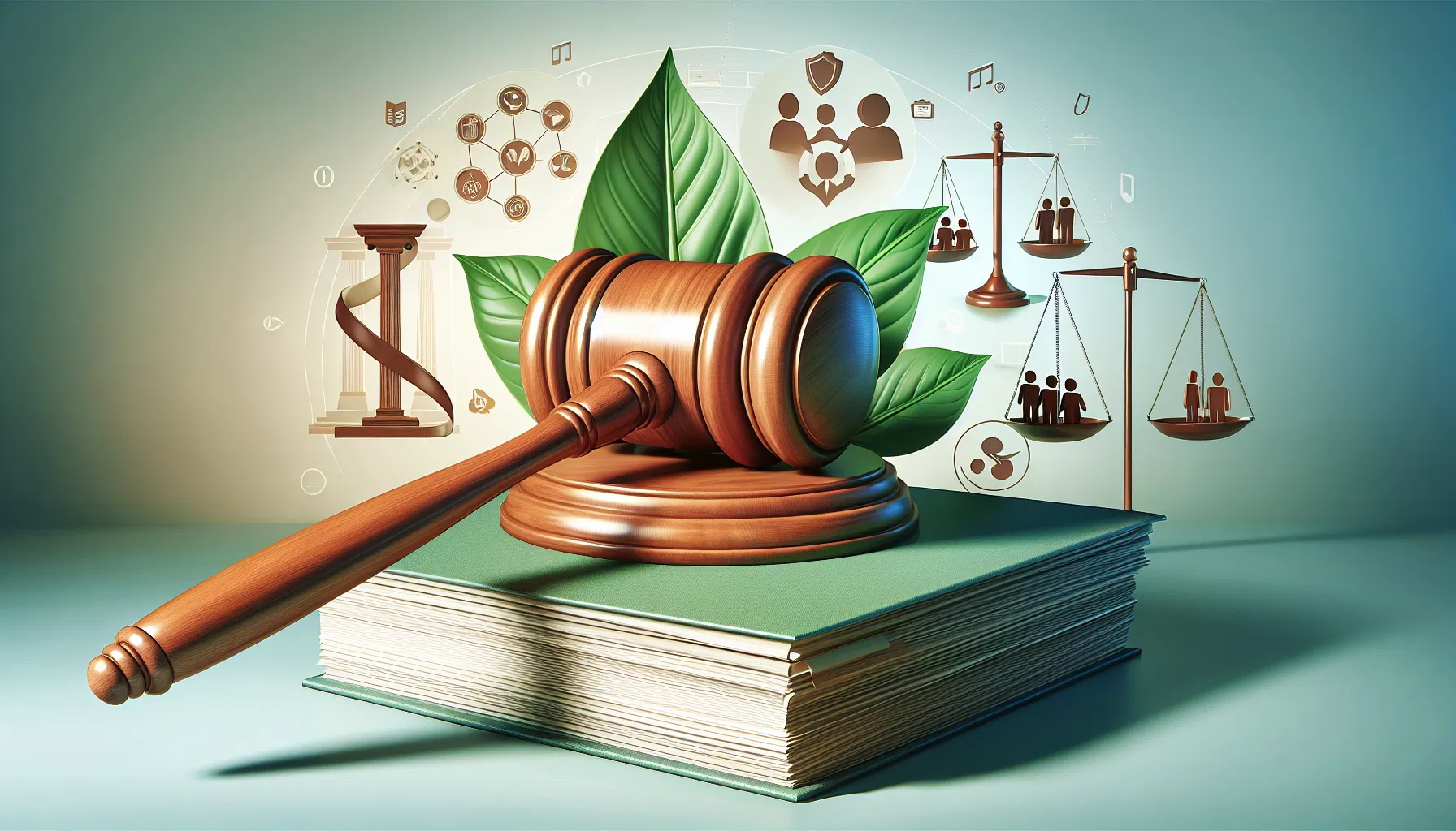 An illustration depicting key federal ESG regulations.