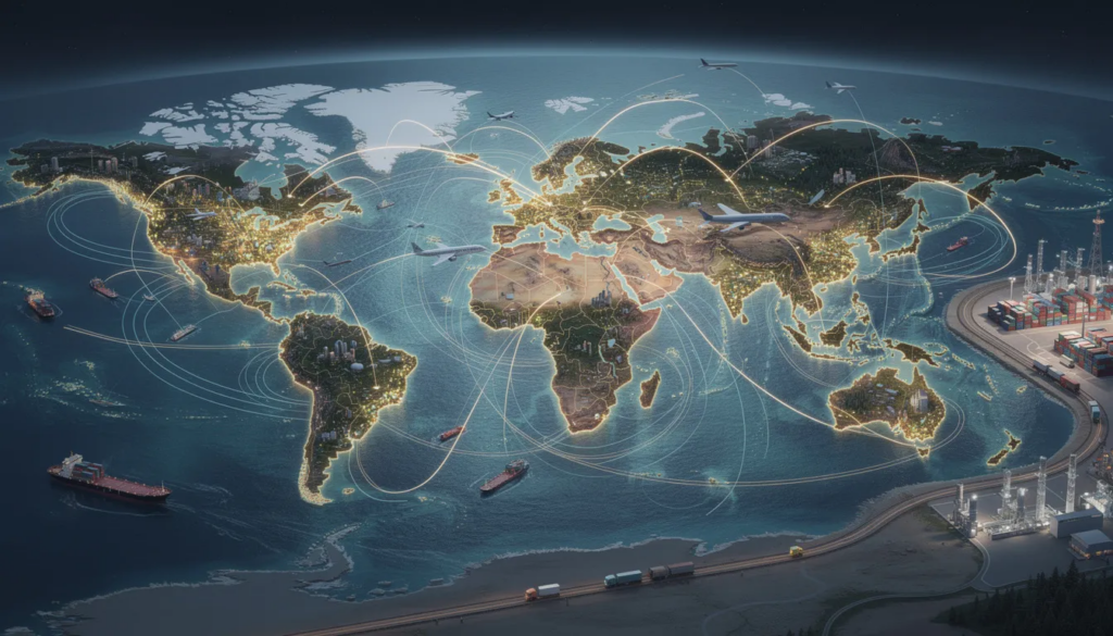 Vendor Risk Assessment Questionnaire showing global supply chain is broken