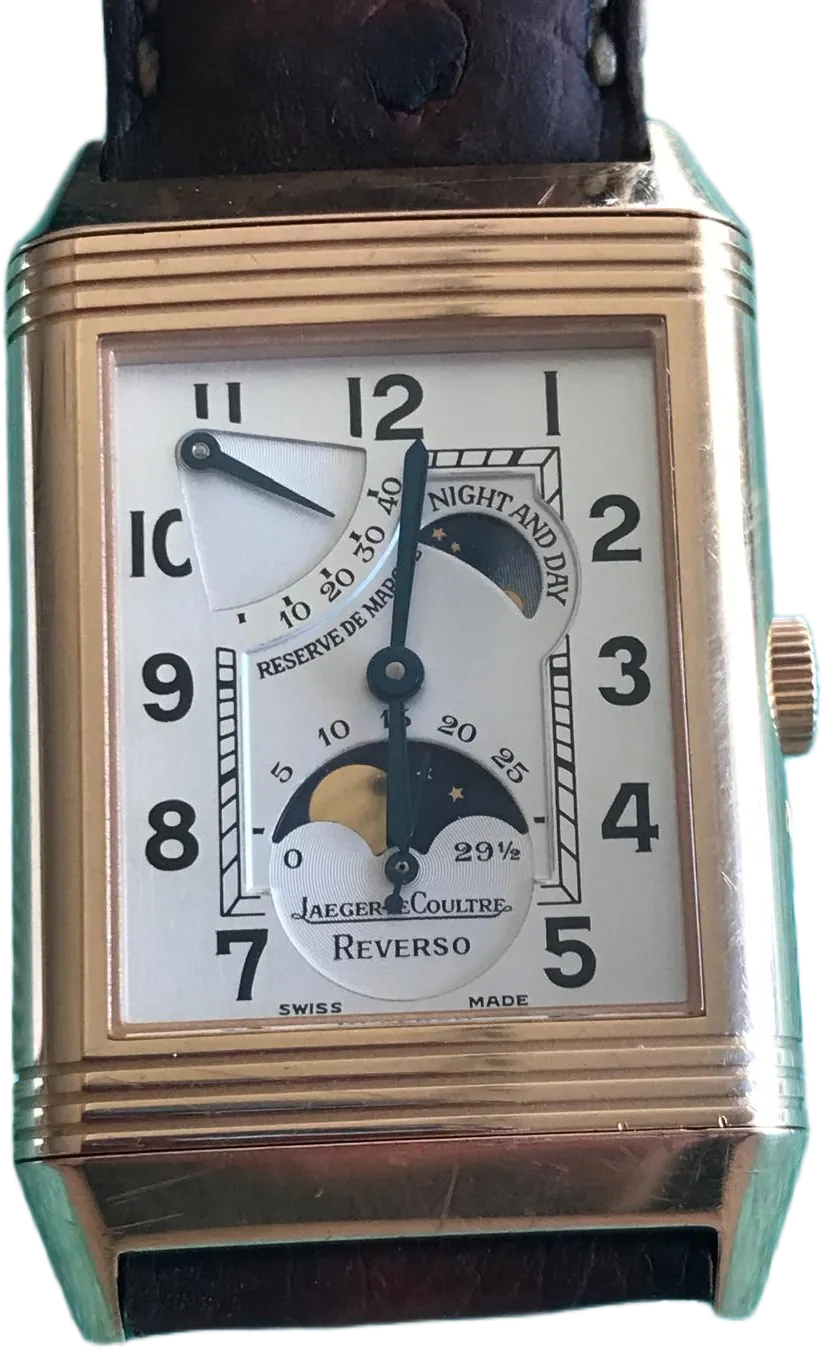 Montre Jaeger-LeCoultre Reverso avec phase de lune