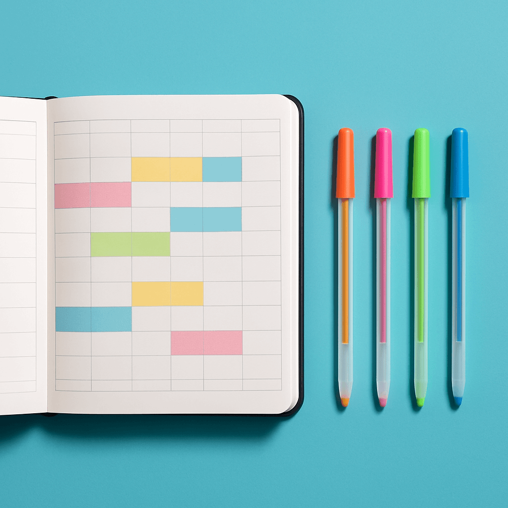 Planer Color Color Coding in Planners: A System That Works With Your Brain