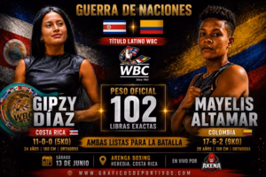 Gipzy Díaz y Mayelis Altamar cumplen en la báscula