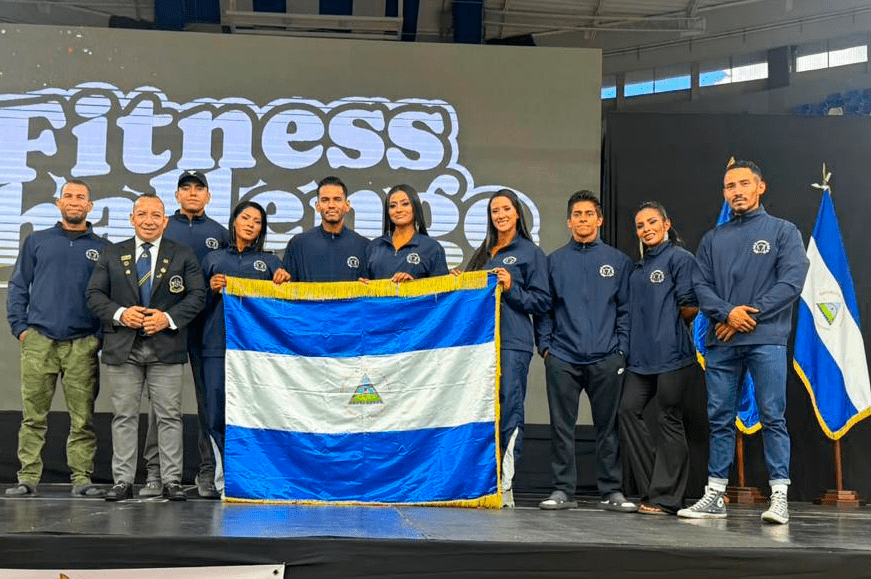 Nicaragua conquista bronce por equipo en fisicoculturismo
