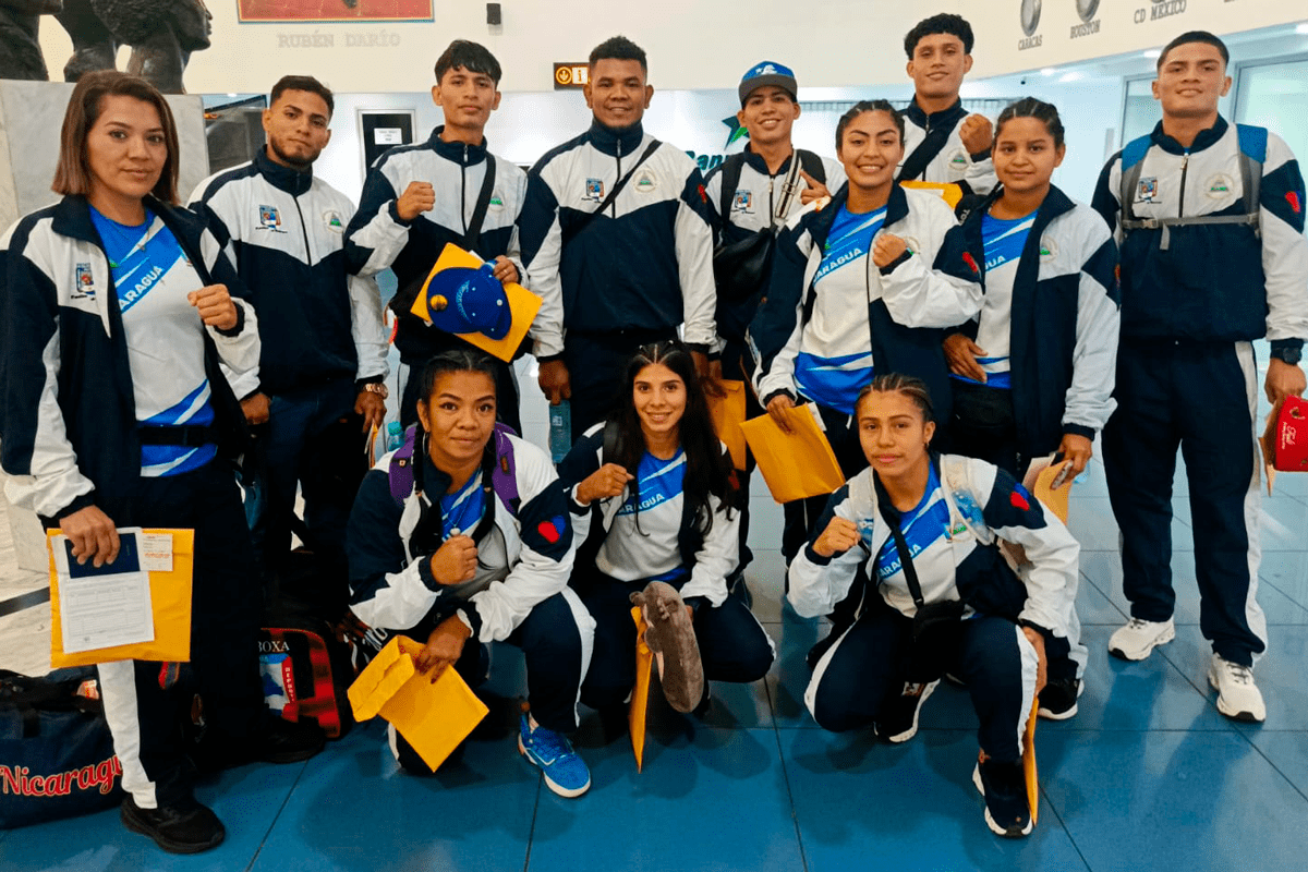 Selección-nacional-de-Boxeo–a-Venezuela-2 Delegación de boxeo de Nicaragua hacia Venezuela.