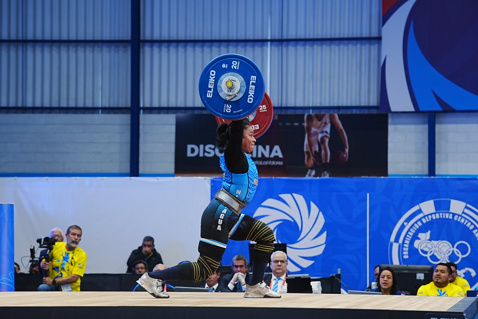 Pesas suma nueve medallas para Nicaragua en Guatemala