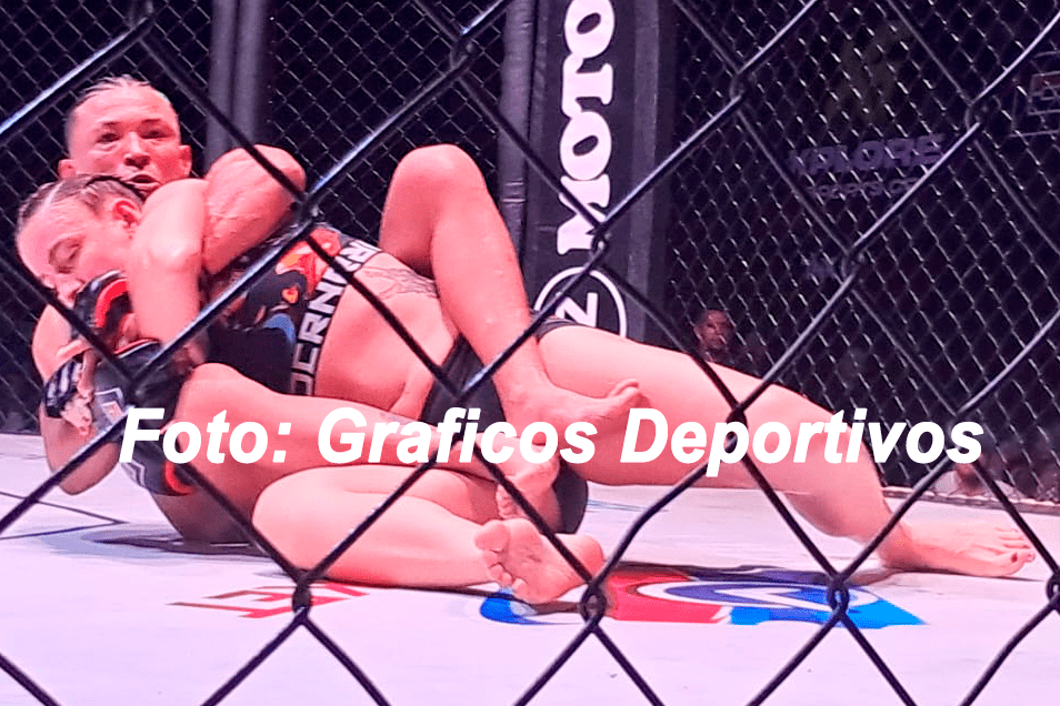 Yurivia “La Boxing” Jiménez con victoria por mataleón