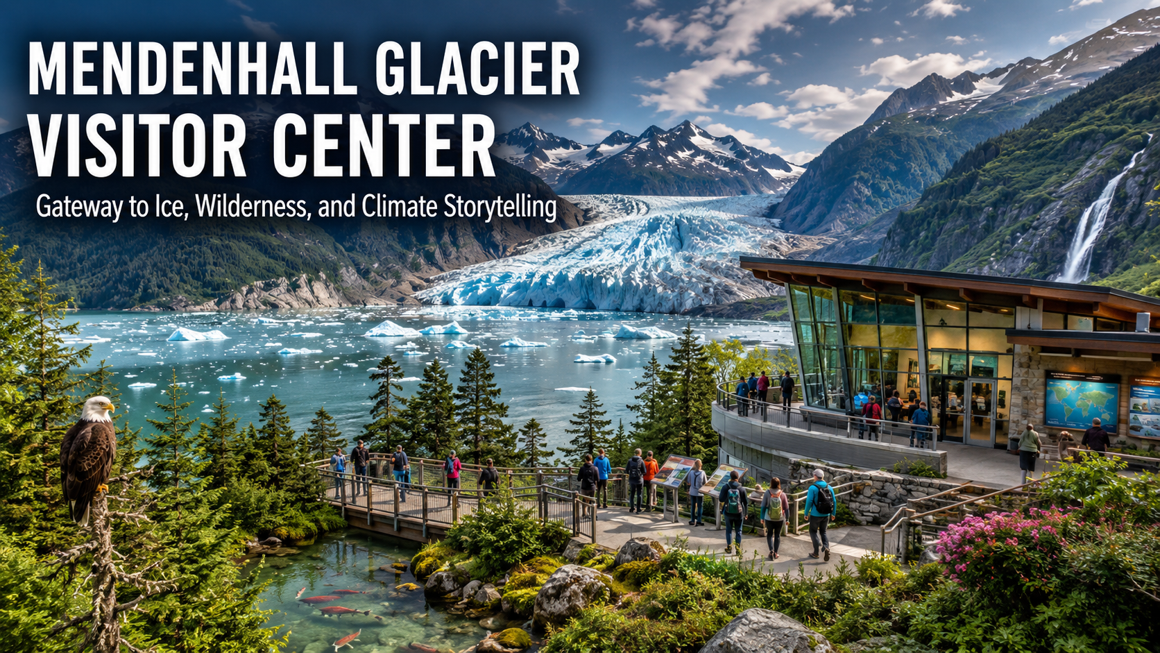 Mendenhall Glacier Visitor Center in Juneau, Alaska: Gateway to Ice, Wilderness, and Climate Storytelling