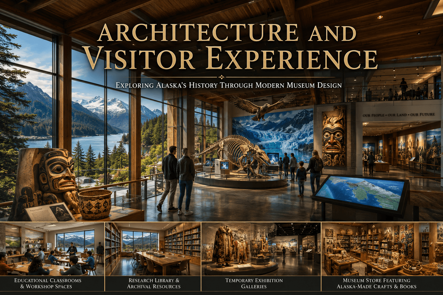 Alaska State Museum in Juneau, Alaska: A Cultural Archive of the Last Frontier 1 Architecture and Visitor Experience