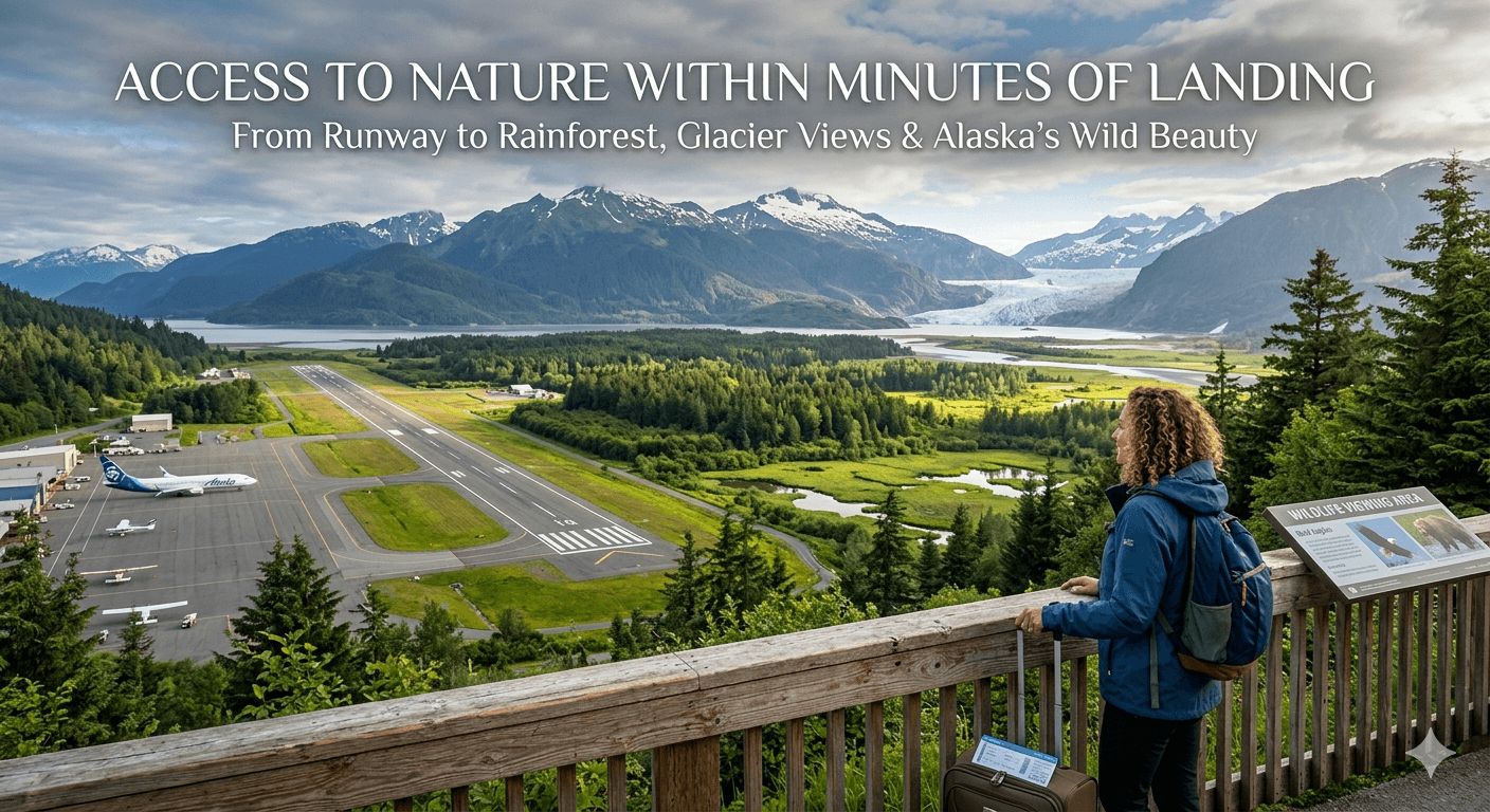 Juneau International Airport in Juneau, Alaska: The Gateway to Alaska’s Capital 1 Access to Nature Within Minutes of Landing