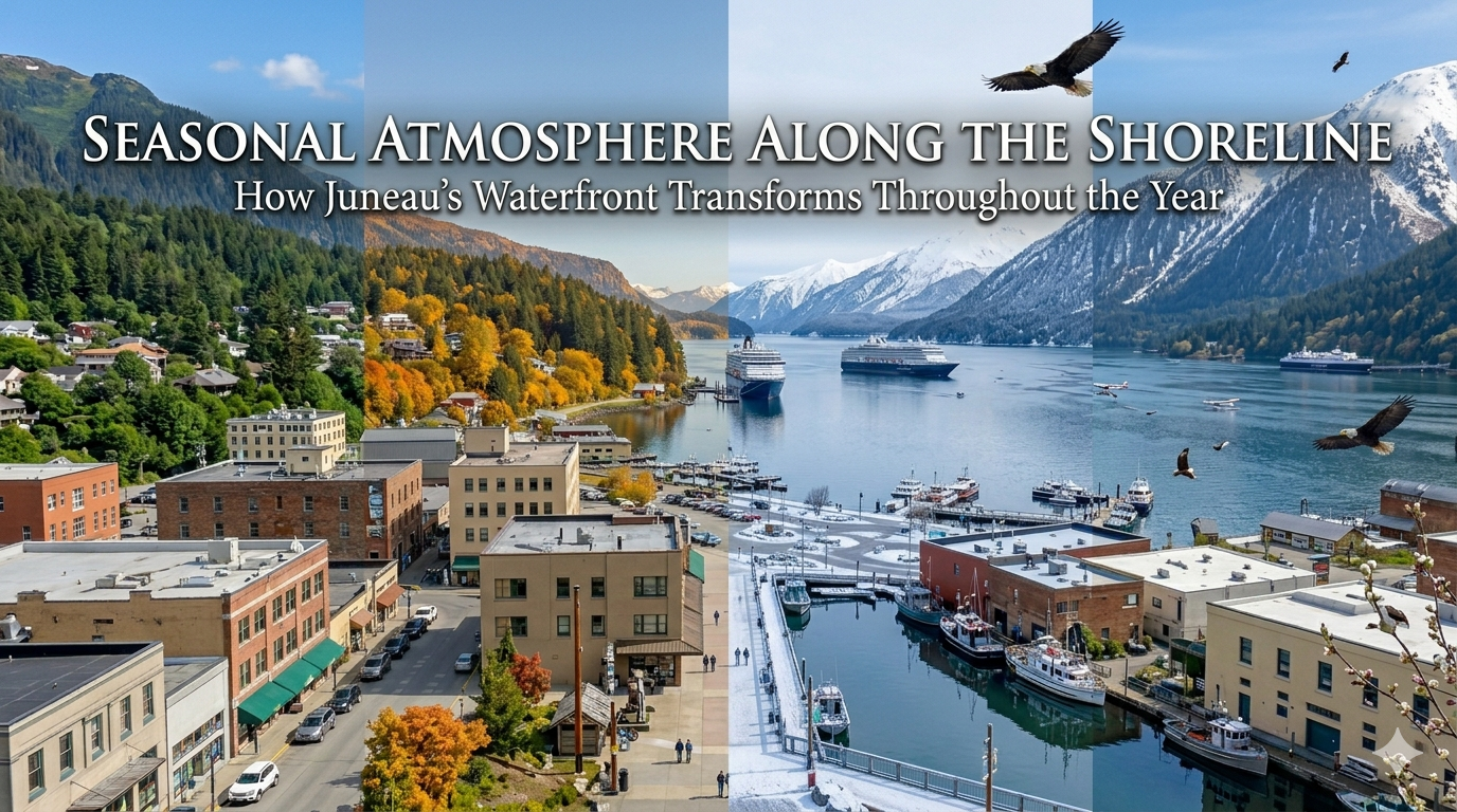 Juneau Waterfront & Totem Poles: Where Maritime Life Meets Indigenous Heritage 1 Seasonal Atmosphere Along the Shoreline
