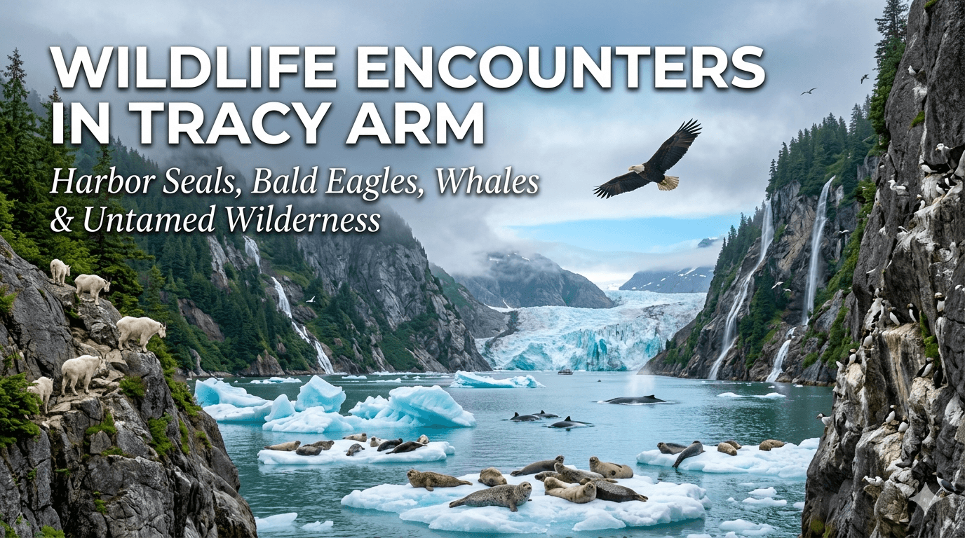 Tracy Arm in Juneau, Alaska: A Fjord of Glaciers, Waterfalls, and Untamed Beauty 1 Wildlife Encounters in Tracy Arm