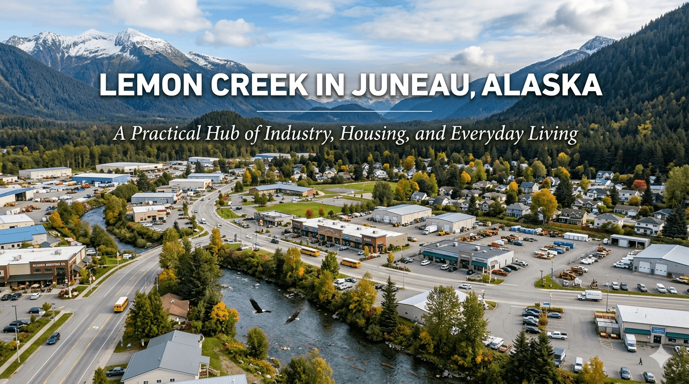 Lemon Creek in Juneau, Alaska: A Practical Hub of Industry, Housing, and Everyday Living