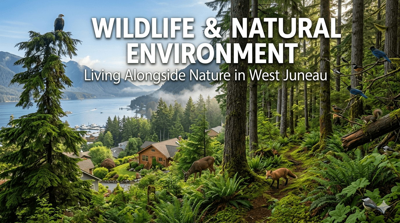 West Juneau in Juneau, Alaska: A Hillside Neighborhood with City Views and Local Charm 1 Wildlife and Natural Environment