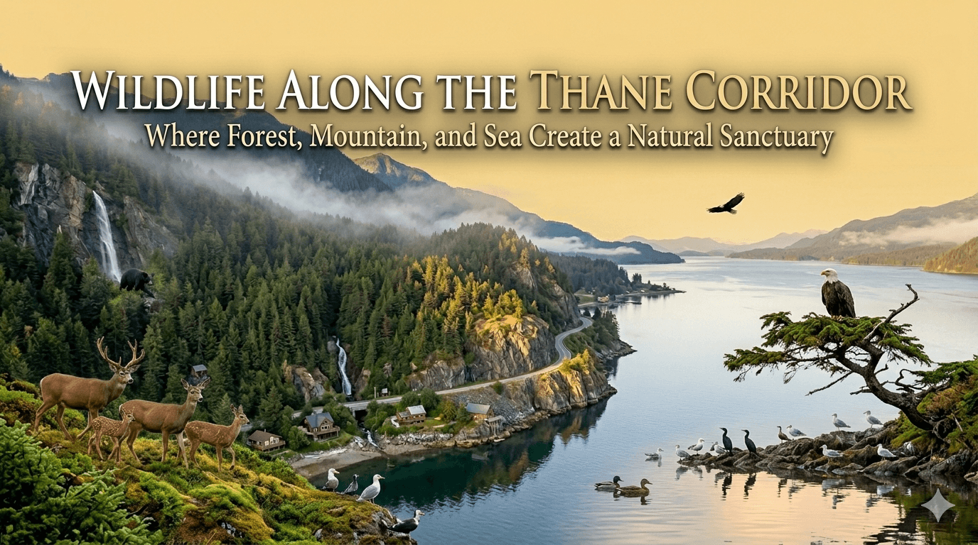 Thane in Juneau, Alaska: A Historic Coastal Corridor Between Mountain and Sea 1 Wildlife Along the Corridor