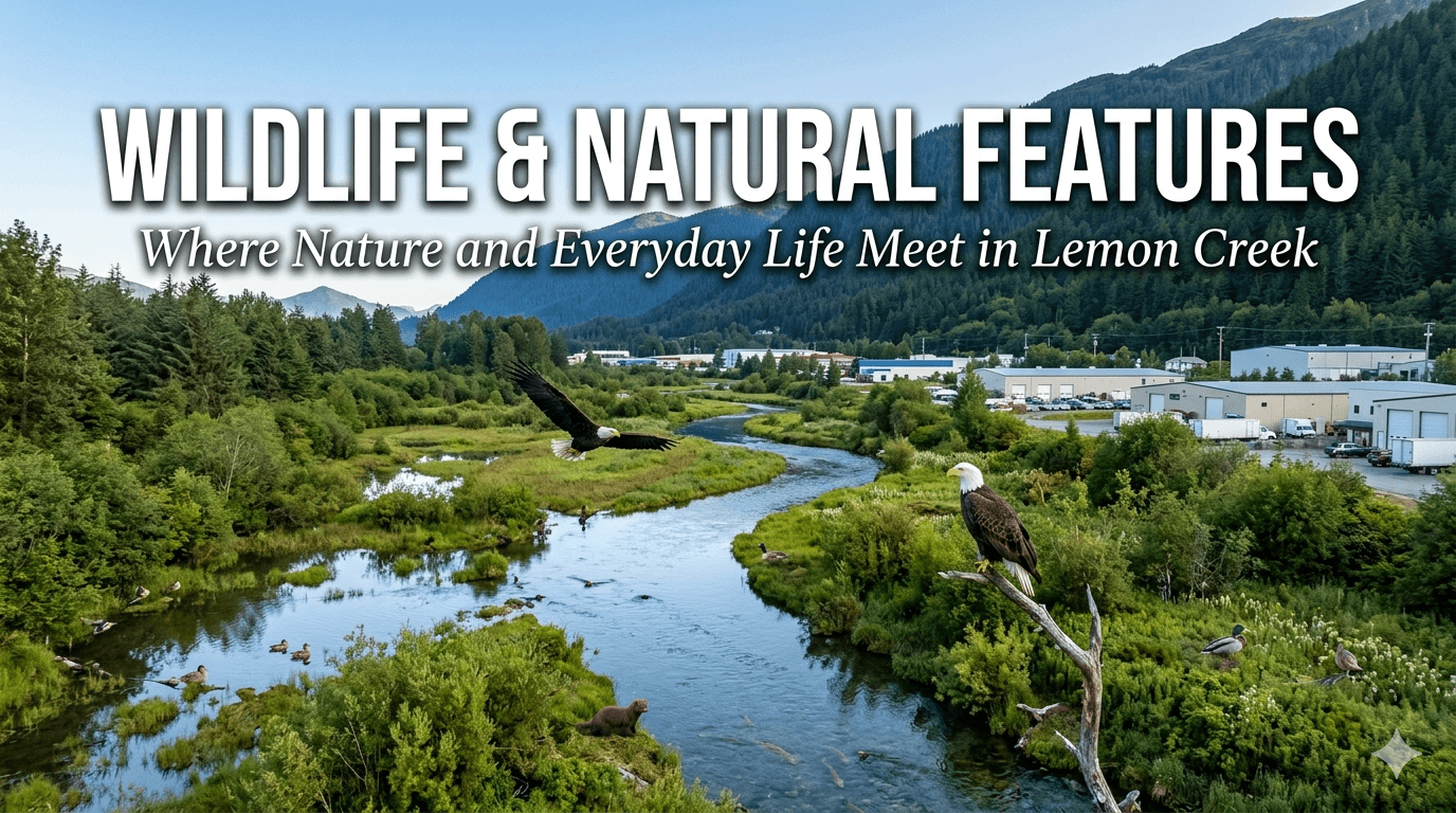 Lemon Creek in Juneau, Alaska: A Practical Hub of Industry, Housing, and Everyday Living 1 Wildlife and Natural Features