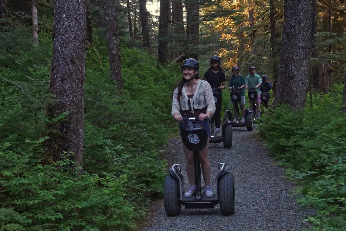 What to Pack for a Juneau Segway Tour 2 1200x800 Juneau alpine segway small group forest tour smile girl