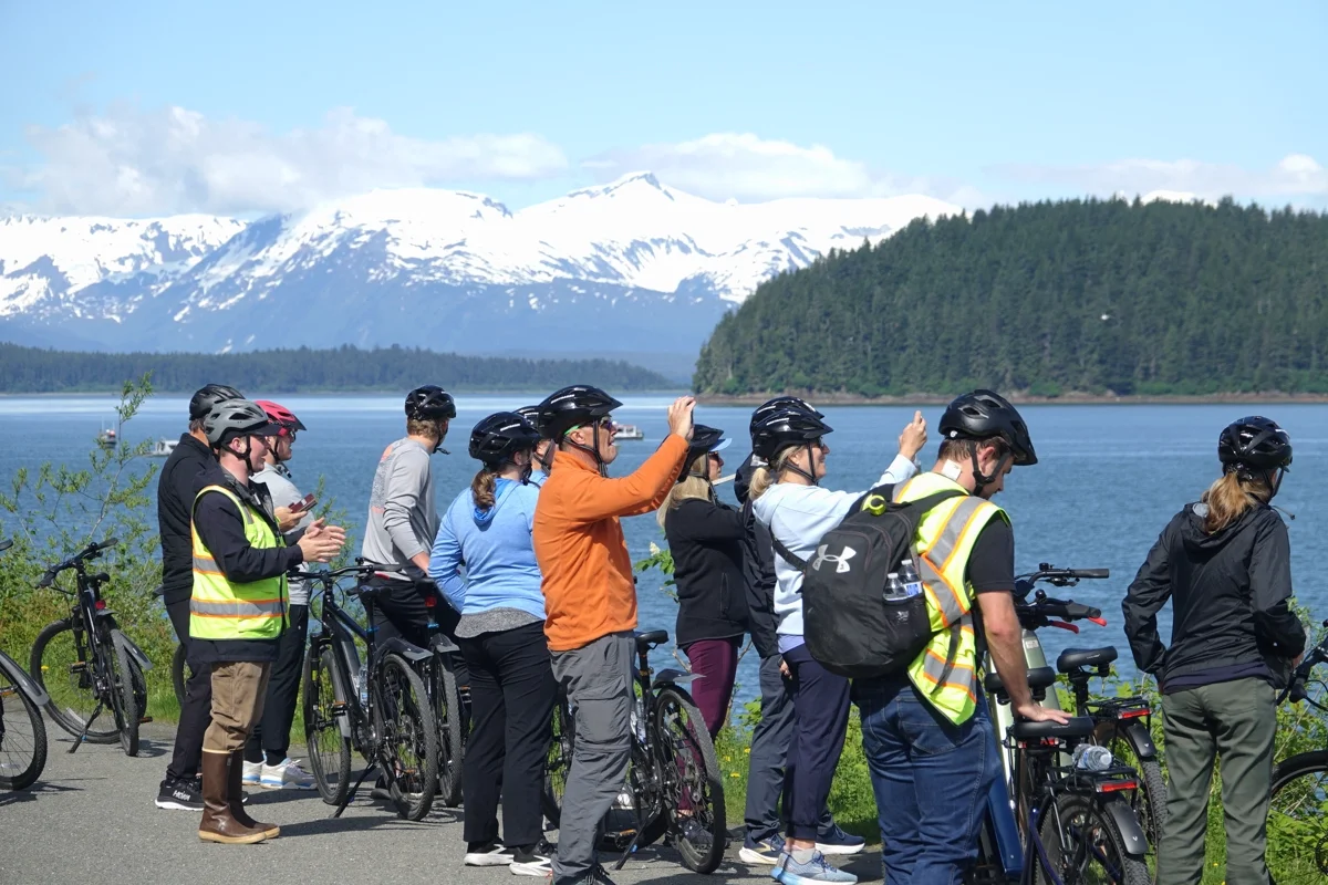 Ultimate Juneau Cruise Itinerary: Best Shore Excursions 2026 2 Juneau rainforest ebike view glacier photography ocean 1200x800 1