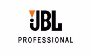 JBL Pro logo on a white background, representing the brand's partnership with JSC Systems.