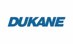 DUKANE logo on a white background, representing a partner company of JSC Systems.