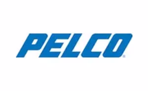 Logo of PELCO, a partner of JSC Systems, displayed in a clean, professional design with bold lettering on a white background.