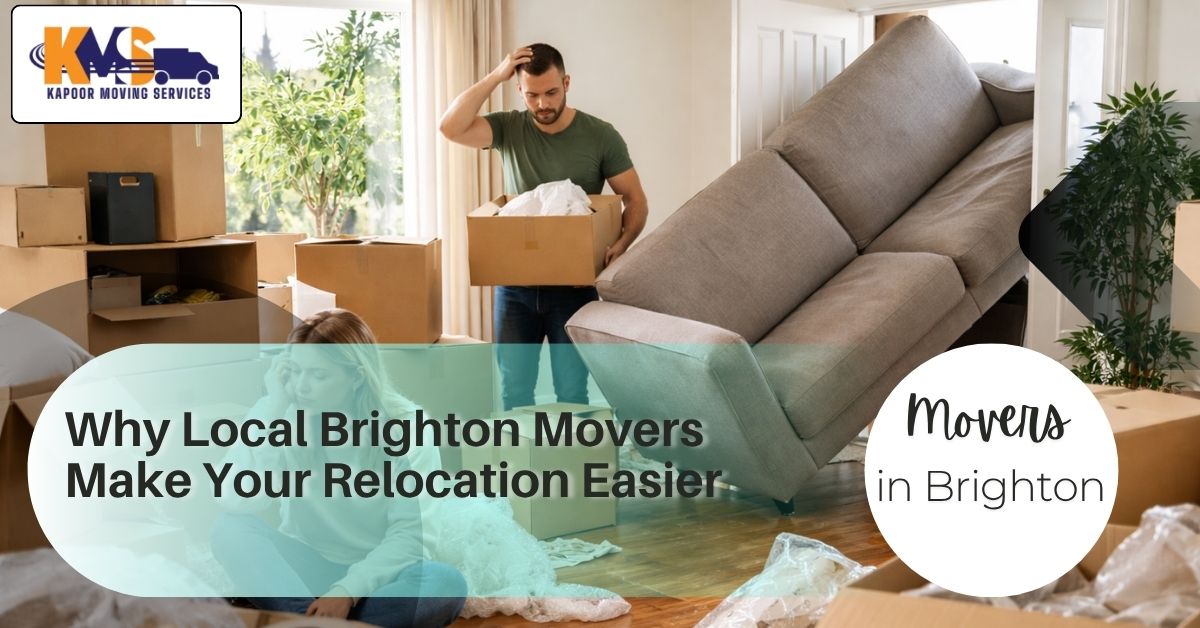 Moving chaos with boxes and furniture.