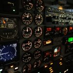 Image of Airplane Instrument Panel
