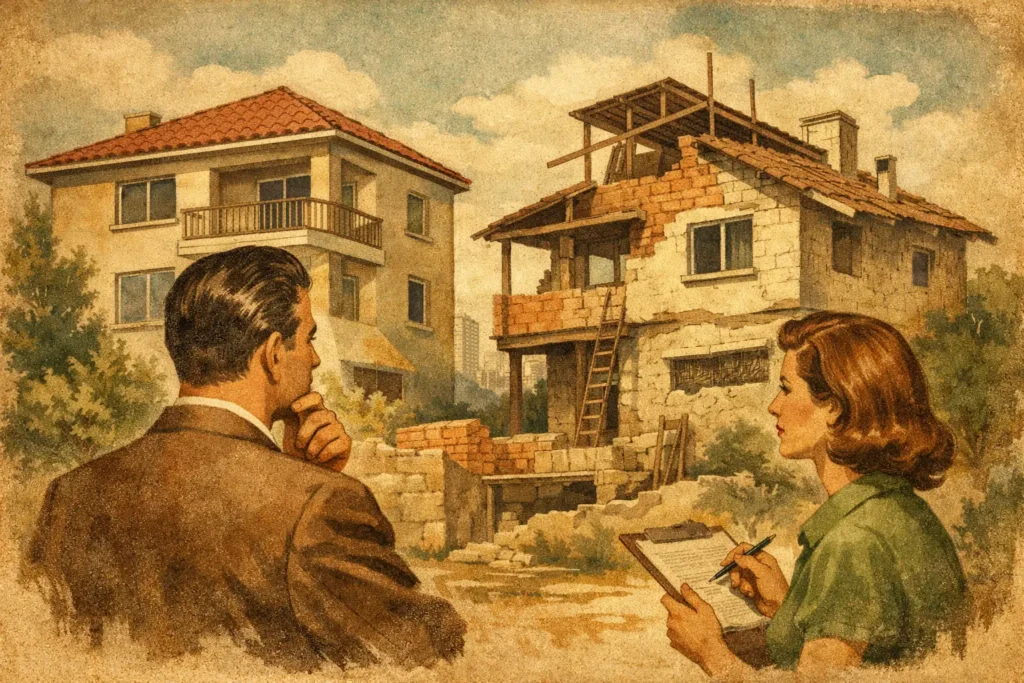 האם קונים דירה עם חריגת בנייה?