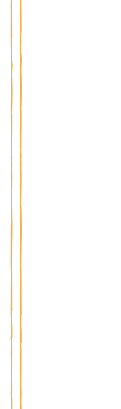 Deux lignes verticales dorées sur fond noir. Design minimaliste et moderne.