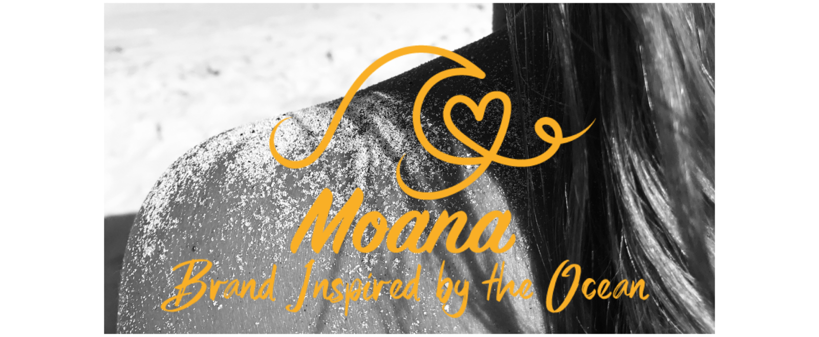 Moana Brand Inspired by the Ocean Shoulder Black and White