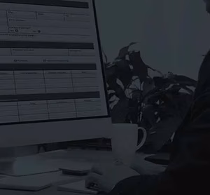 Un formulaire électronique sur un écran d'ordinateur