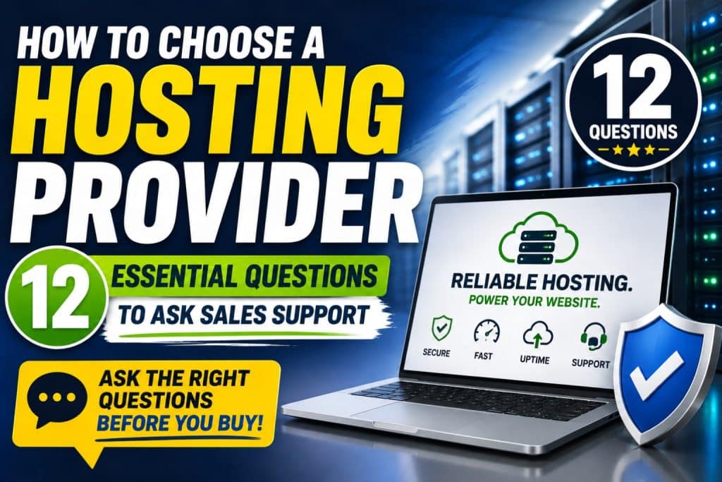 Hosting provider selection guide hostrite news How to choose a hosting provider