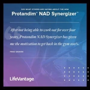 Protandim NAD Synergizer Testemunho Fred Graves 1080x1080