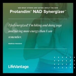 Protandim NAD Synergizer Testemunho Marisa Maggio 1080x1080