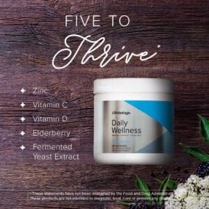 Daily Wellness - Cinco ingredientes para prosperar