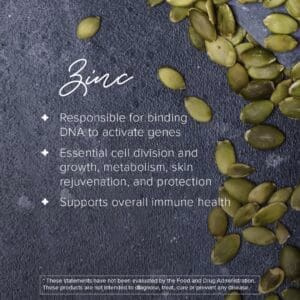 Daily Wellness - Ingredientes Zinco