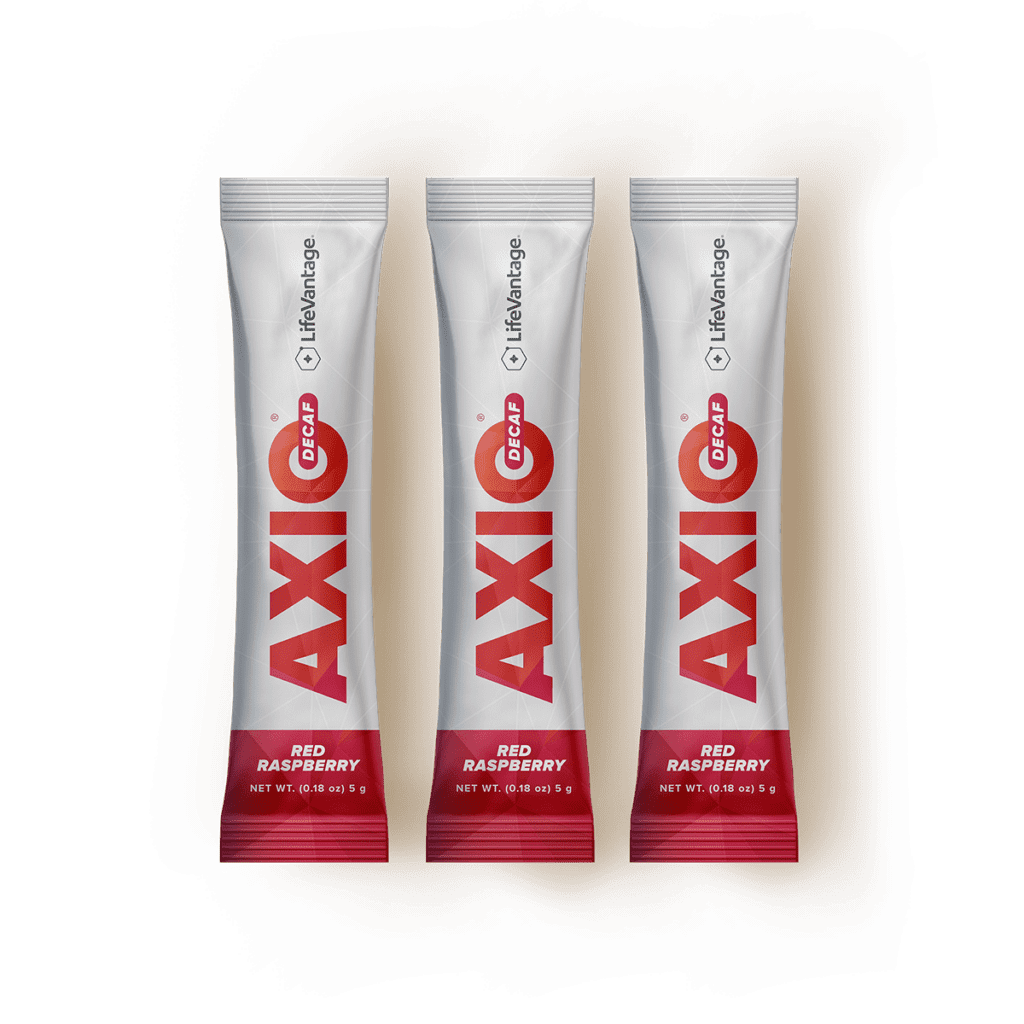 Revitalice Su Energía De Forma Natural: Libere el poder de Axio Drink 11 AXIO Descafeinado Frambuesa Roja