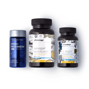 LifeVantage® Pilha de produtos essenciais para a saúde ocular