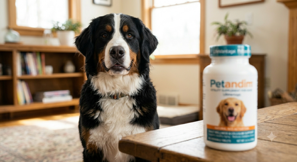 Petandim Dog Vitamins: Joint Skin Coat Supplement For Dogs 8 Petandim Dog Vitamins Joint Skin Coat Supplement for Dogs