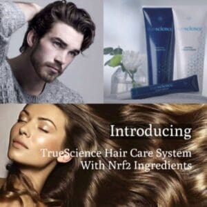 TrueScience sistema de tratamento capilar nrf2 ingredientes