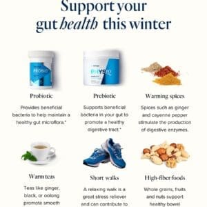 Apoiar a saúde intestinal inverno