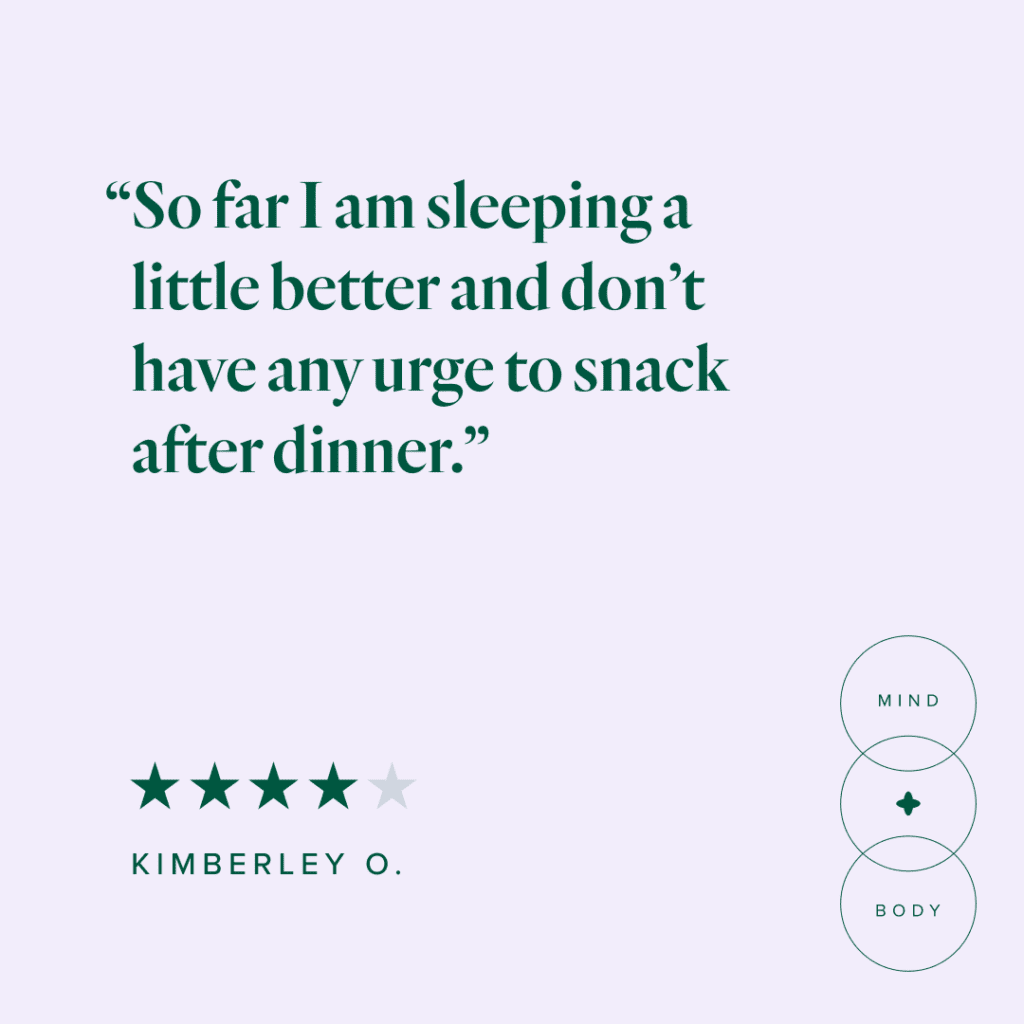 Best Mindbody Glp-1 Activation 24 MB Testimonial Kimberly O