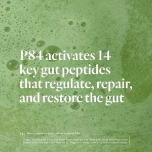 LoveBiome P84 PhytoPower ativa 14 péptidos intestinais