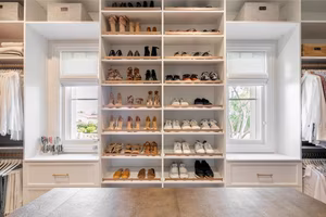 Custom shoe storage Custom shoe racks
