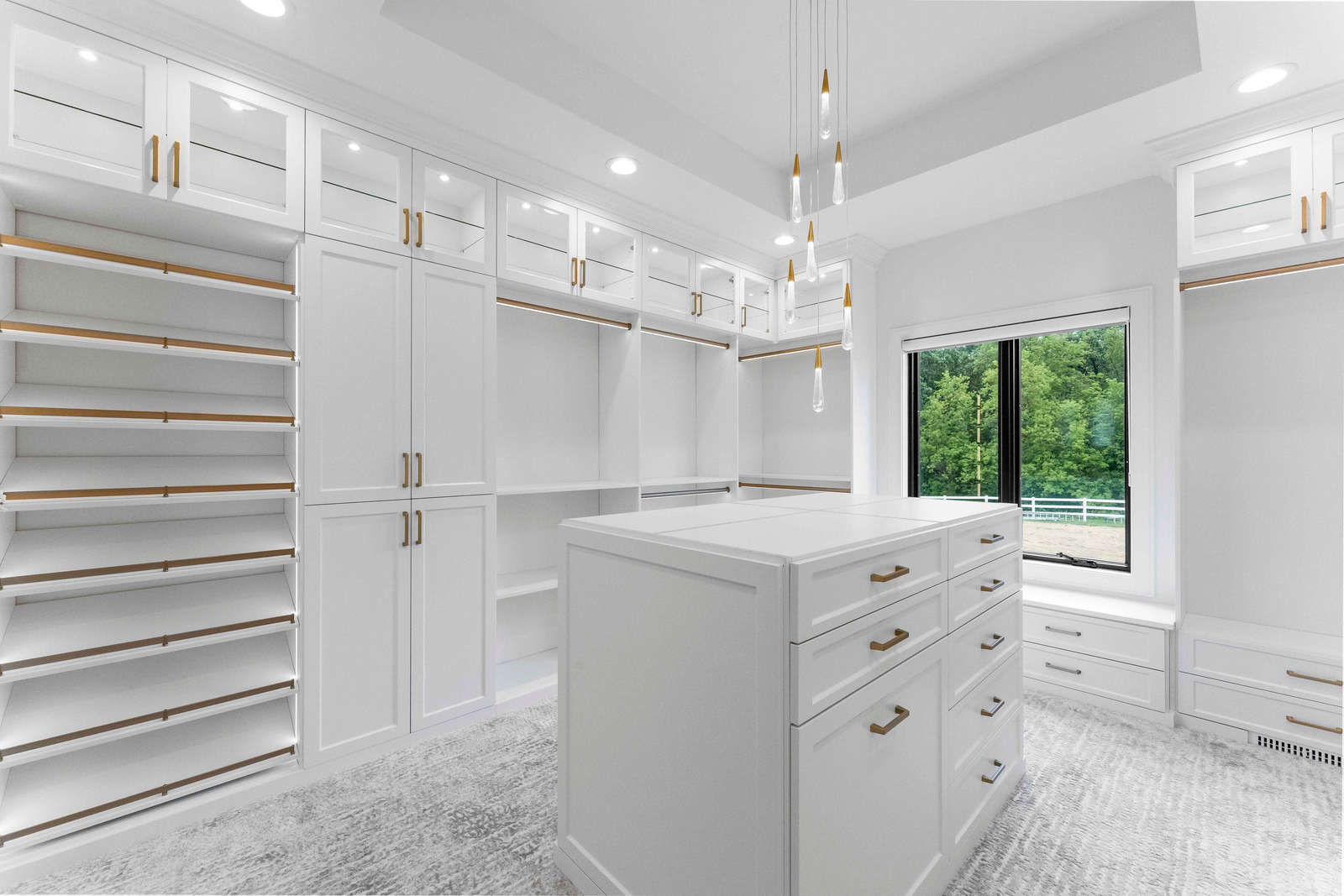 closet plan view for custom closet design. Closet plan view for custom closet design.