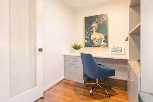 Custom home office Photo of custom home office