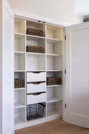 Small closet design Small closet design